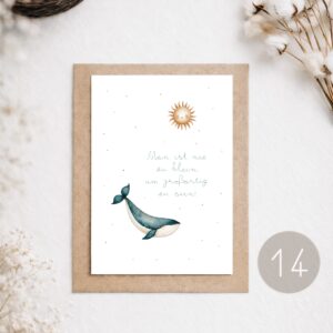 14 - POSTKARTE "WAL - GROSSARTIG"