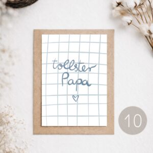 10 - POSTKARTE "TOLLSTER PAPA"