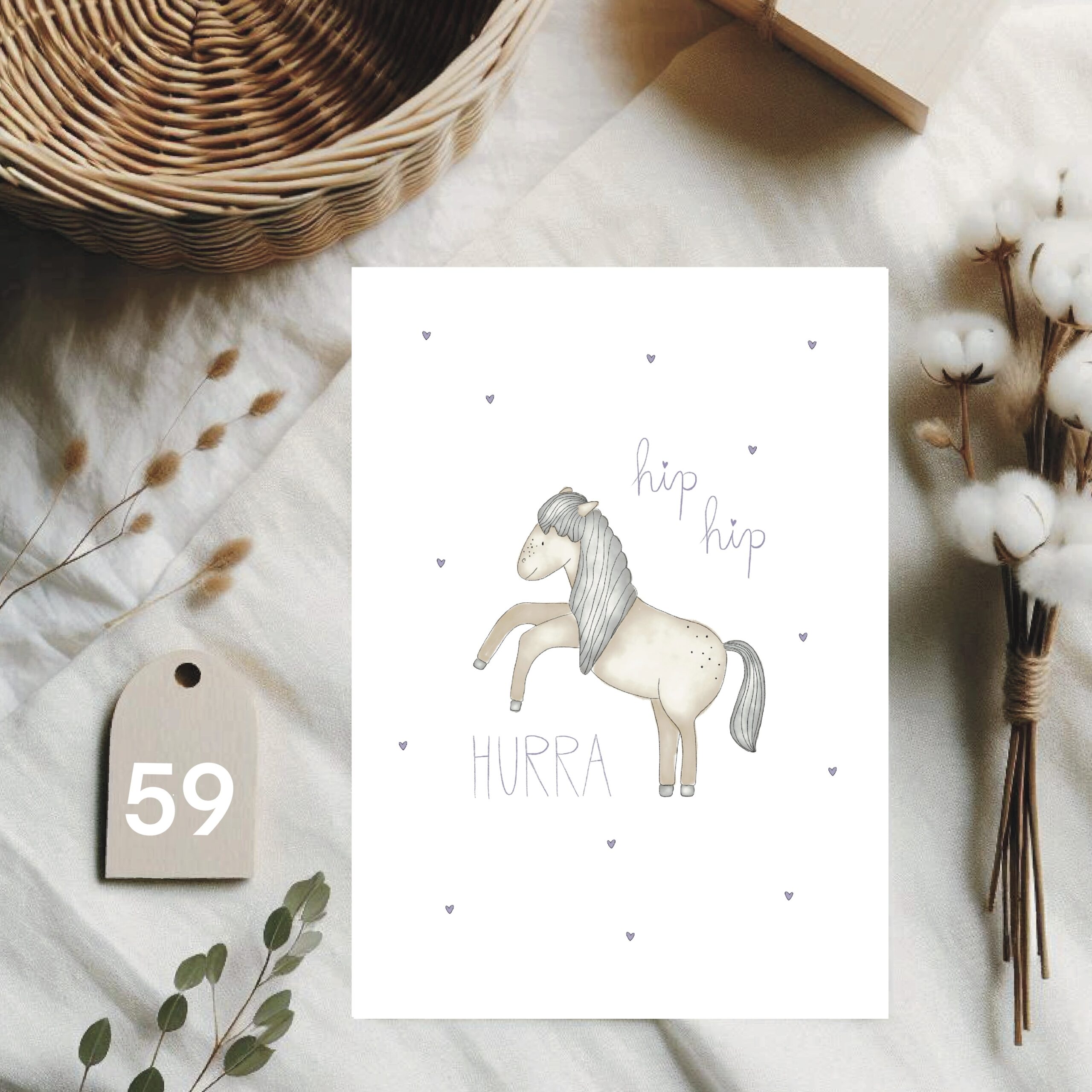 Pferd- hip hip hurra