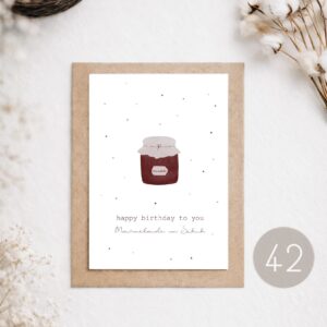 42 - POSTKARTE "MARMELADE IM SCHUH"