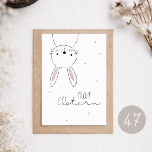 47 - POSTKARTE "FROHE OSTERN"