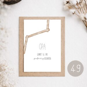 49 - POSTKARTE "OPA"