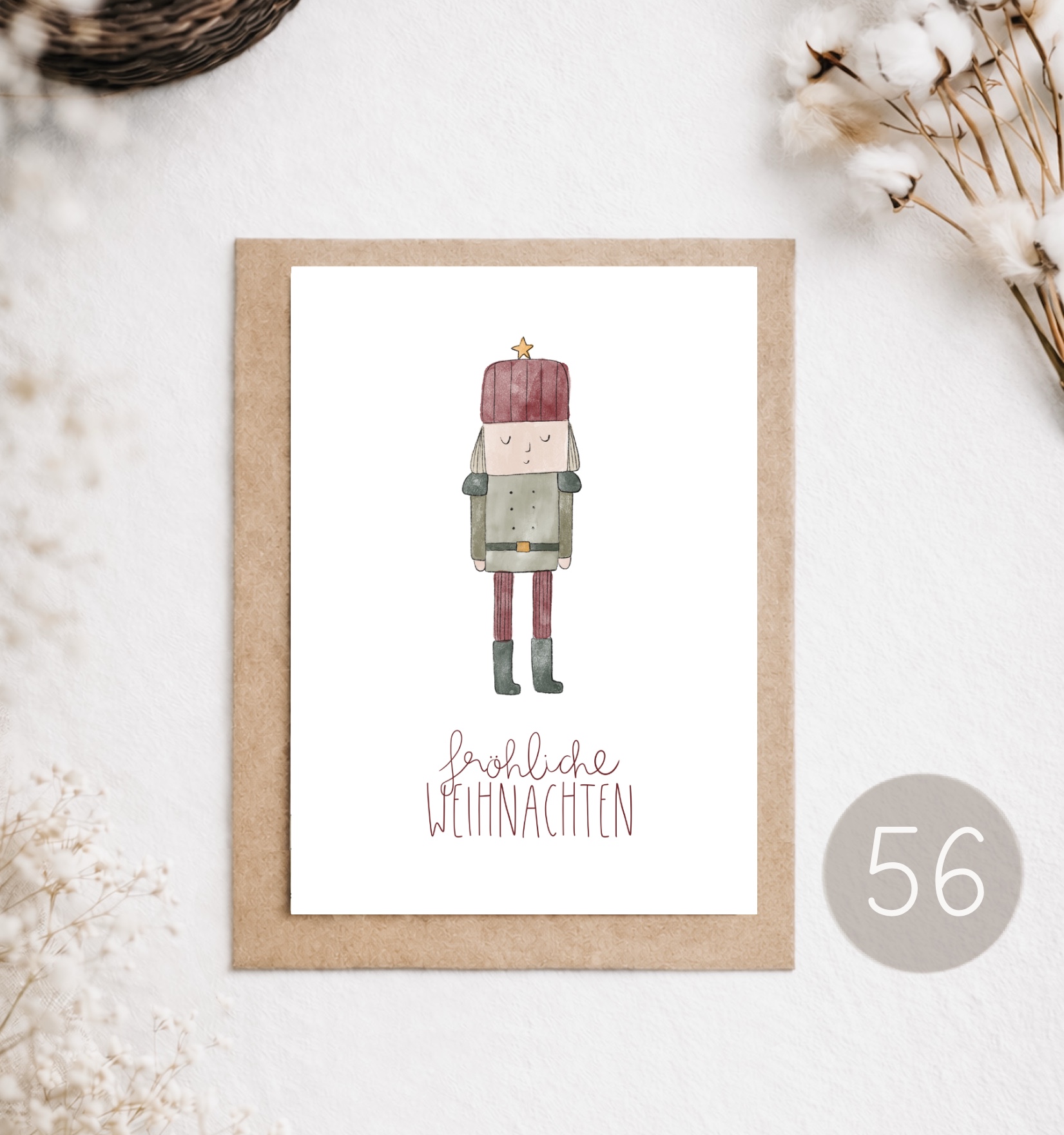 56 - POSTKARTE "NUSSKNACKER"